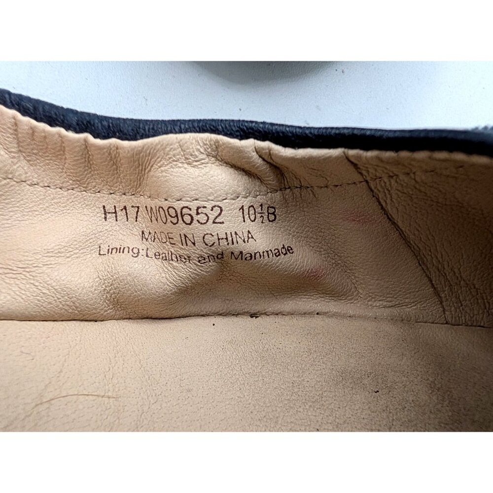 Cole Haan Womens Tali Velvet Ballet Flats With Glitter Bow Navy Blue Size 10.5 - Picture 5 of 9
